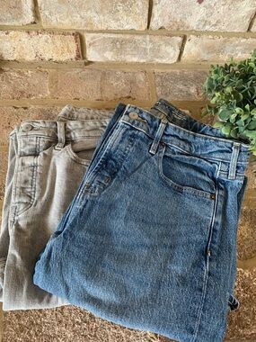 Old Navy | BUNDLE | High Waisted Jeans in Blue and Gray | 6